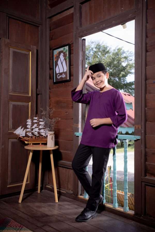 Kids Size - Dark Purple - Image 3